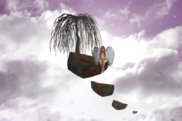 Girlinthesky